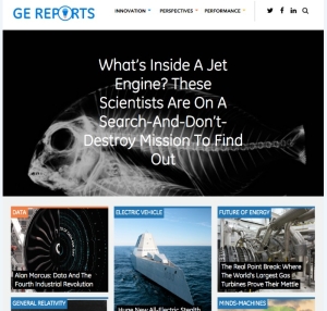 CASE STUDY: GE’s brand newsroom-produced microsite