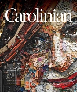 Carolinian's striking new cover style, post magazine redesign.
